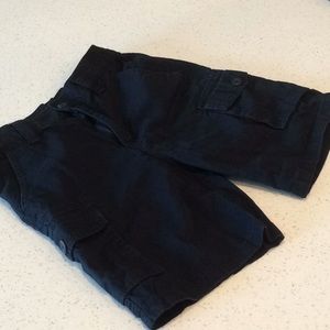 Boys Navy Cargo Shorts